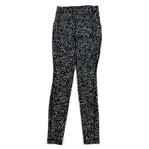 Lululemon Swift Speed High Rise Tight Legging 28” Speckle Trail Black Multi